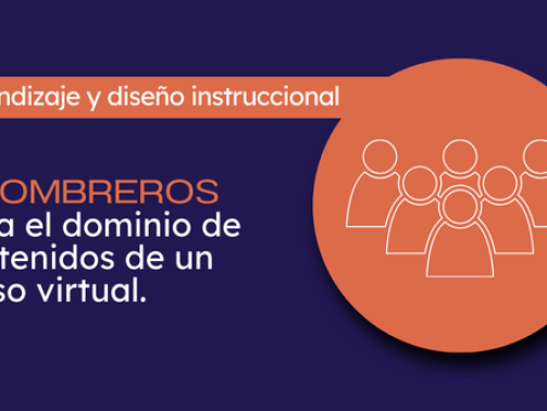 6 sombreros para dominio de un curso virtual