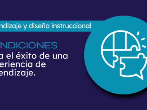 condiciones para experiencia de aprendizaje exitosa