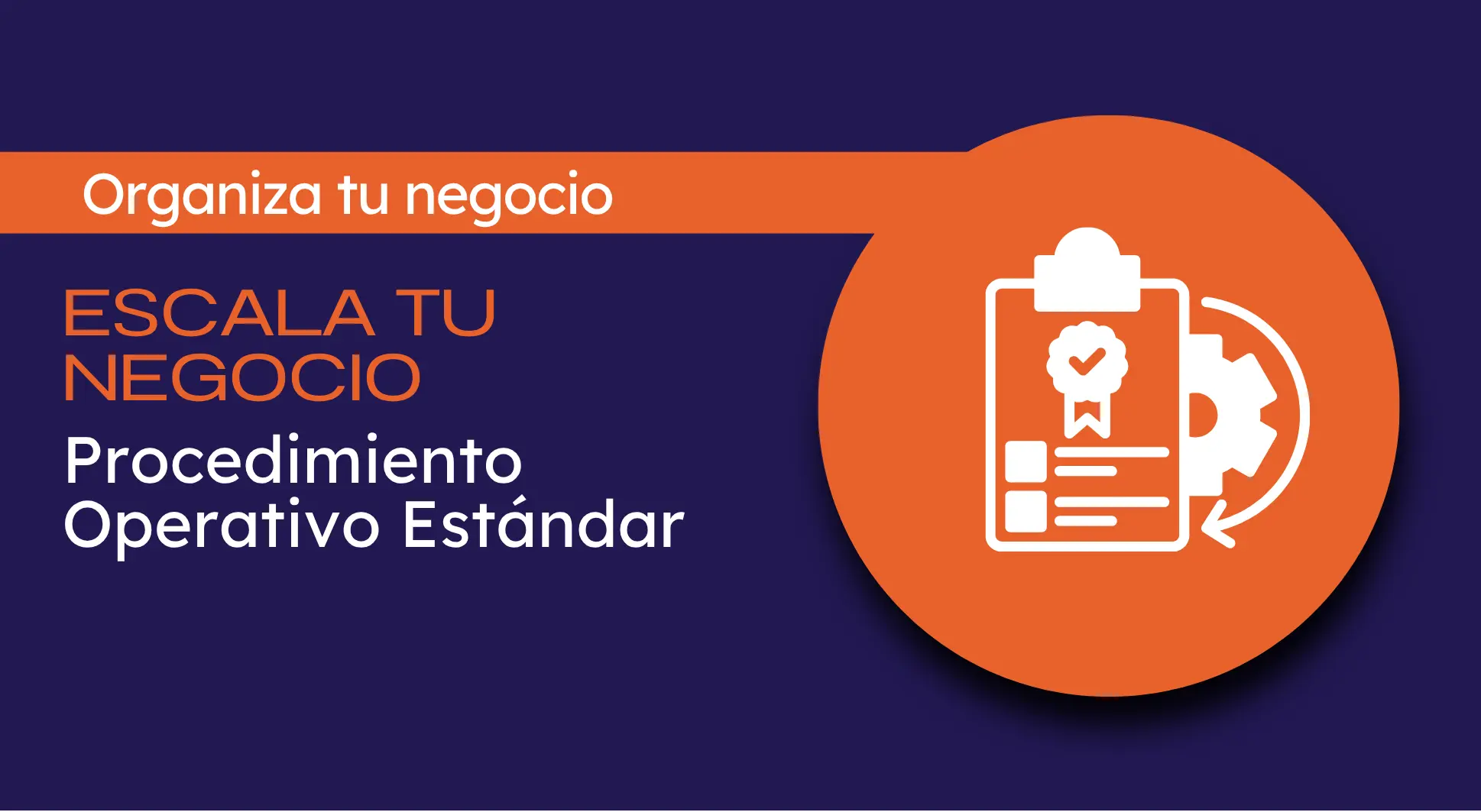 Procedimiento operativo estandar SOP
