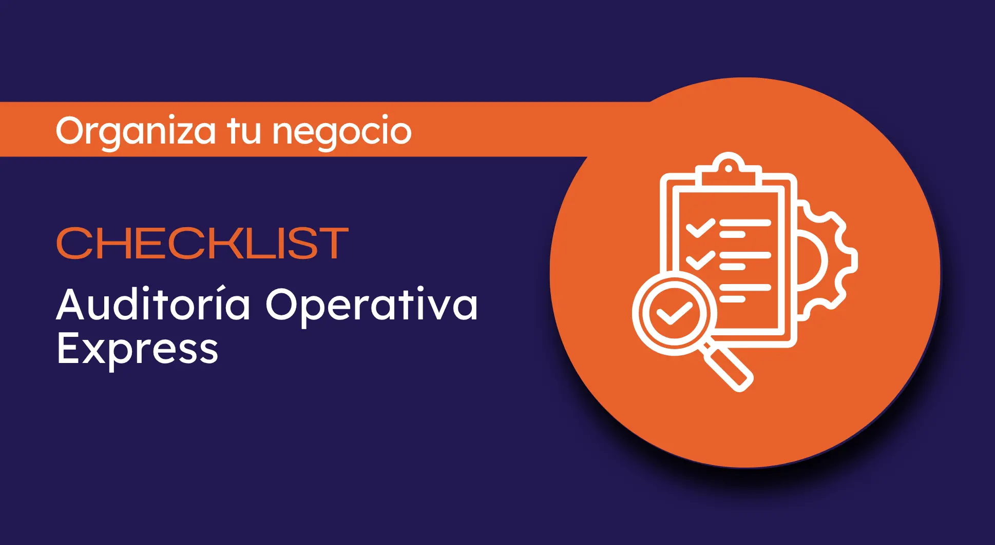 Checklist auditoria operativa express