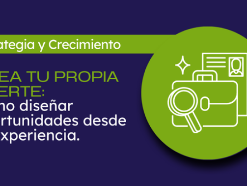 disenar oportunidades desde experiencia
