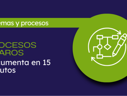 documenta procesos claros en 15 minutos