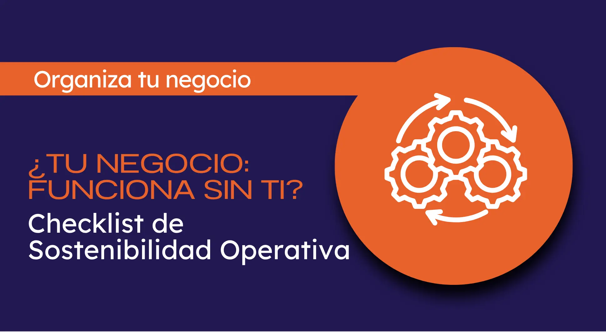 checklist sostenibilidad operativa