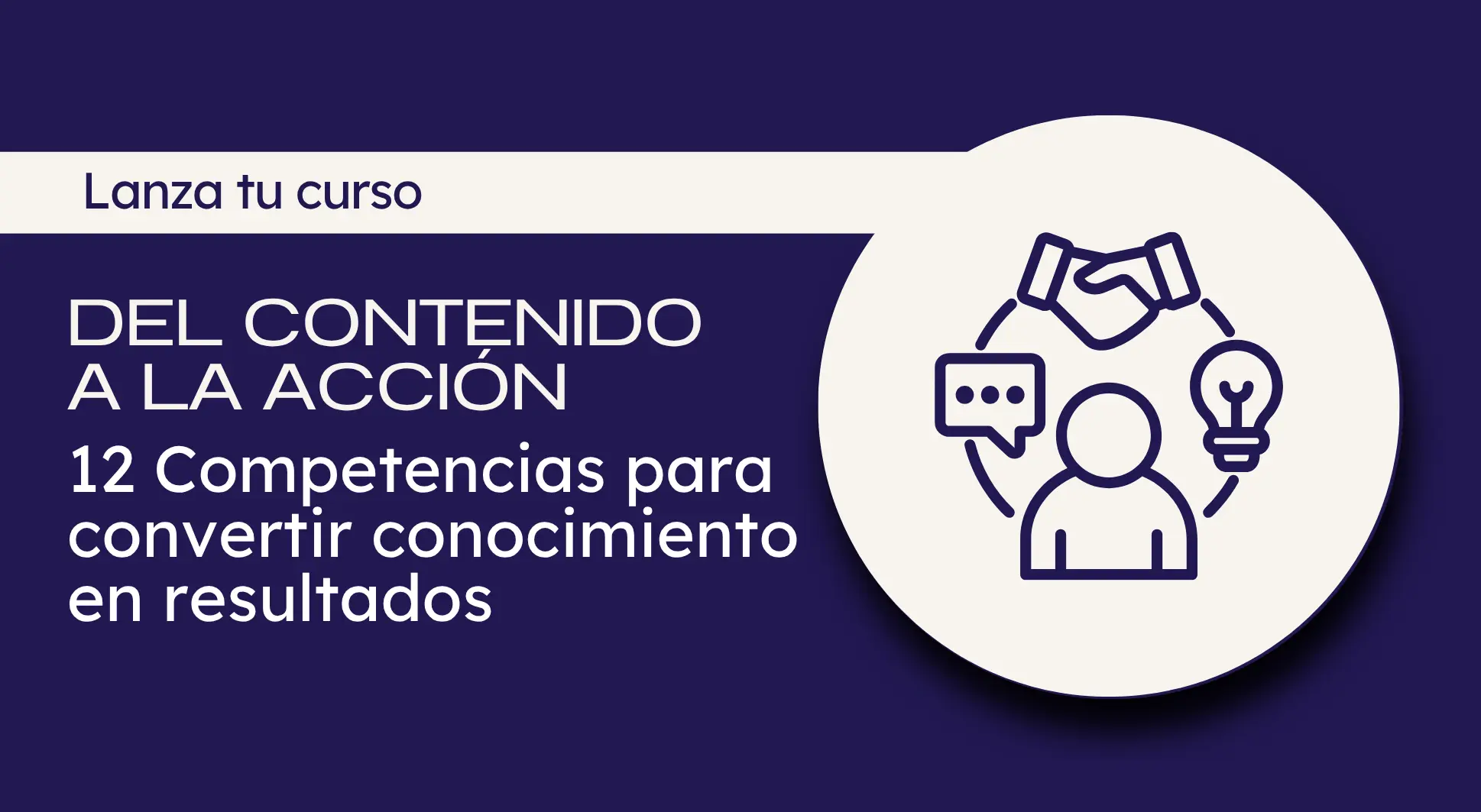 del contenido a la accion